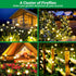 Solar Garden Lights for Outdoor - New ???????????????? 2 Pack 16 LED Swaying Firefly Fairy Lights, Patio Yard Pathway Landscape Christmas Decorati...