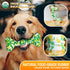 Dog Chew Toy for Aggressive Chewers Large Breed - Tough Durable Dog Toys for Medium/Large Dogs - Indestructible Natural Rubber Bone Toys for Teeth...