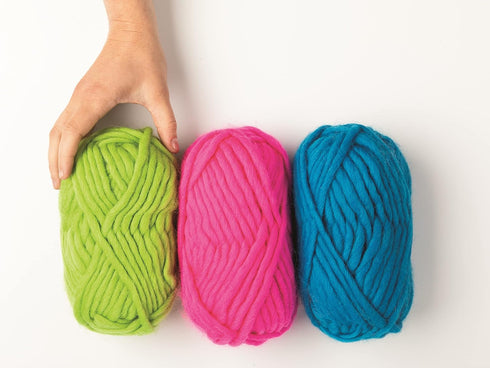 Knit Picks Tuff Puff 100% Wool Super Bulky Yarn Brown - 100 Gram Skein (Bark)......