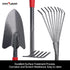 FLORA GUARD Garden Tools Set? 6 Pieces Heavy Duty, Large size Gardening Hand Tools, Sturdy & Durable, Classic Utility Tools for Planting and Maint...