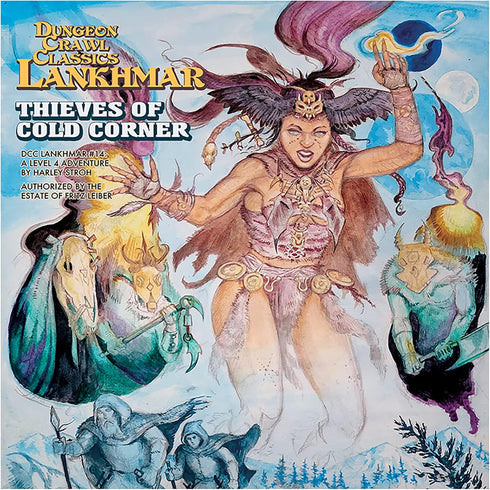 Goodman Games DCC Lankhmar #14: Thieves of Cold Corner - Paperback RPG Book, Level 4 Adventure, Sorcery & Spells, Snow & Winter Roleplaying Game, ...
