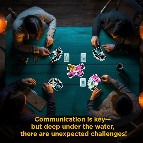 The Crew - Mission Deep Sea | Card Game | Cooperative | 2 to 5 Players | Ages 10+ | Trick-Taking | 32 Levels of Difficulty | Endless Replayability...