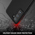 Crave Slim Guard for Galaxy S21 Case, Shockproof Case for Samsung Galaxy S21, S21 5G (6.2 inch) - Black...