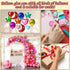 600PCS Glue Balloon Dots, Removable Balloon Sticky Spots,Extra Strong Glue Balloon Dots Double Sided for Birthday Party Wedding Christmas Decorati...