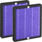 R1 HEPA Filter Replacement Compatible with YIOU R1 P1802 and Elechomes P1801, Deep Purple, 2 Pack...