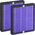 R1 HEPA Filter Replacement Compatible with YIOU R1 P1802 and Elechomes P1801, Deep Purple, 2 Pack...