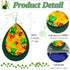 SHUANGART 194 Pcs St. Patrick's Day Sublimation Blank Superfine Glitter Earrings Kit, Green Shamrock Printed Chunky Glitter Faux Leather Earrings ...