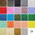 INSPIRELLE Uniform 120 Gram 12/0 (2mm) Cylinder Glass Seed Beads for Craft Jewelry Making, 24 Matte Opaque Dyed Colors...