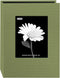 Pioneer Photo DA-57CBF/SG 24-Pocket Frame Cover Album for 5 by 7-Inch Prints, Sage Green Fabric...