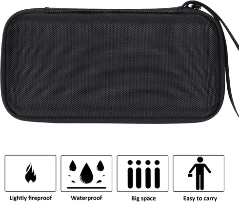 Khanka Hard Travel Case Replacement for Texas Instruments TI-30XIIS Scientific Calculator, Case Only (Black)...