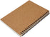 TWONE 3 Packs Soft Cover Notebook with Lined Paper Brown Spiral Notebooks with 100 Ruled Pages 50 Sheets Memo Notepads for Home School Travel, 8.2...