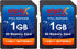 AlphX 1gb SD Secure Digital Memory Cards, Pack of 2 - Compatible with all Digital Cameras...