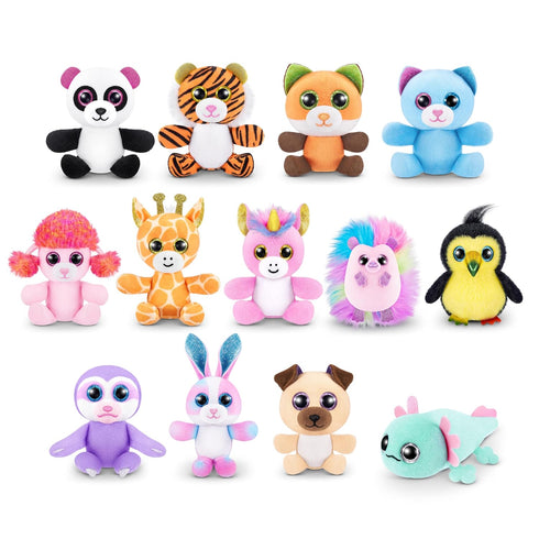 5 Surprise Plushy Pets Series 2 (3 Pack) by ZURU, Collectible Mystery Capsule, Plushy, Pet Adoption, Toy for Girls, Kids, Teens...
