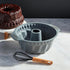 Mud Pie Bundt Cake Recipe Set, whisk 7" | mold 9 1/2" x 11", GRAY...