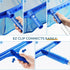 Pool Skimmer Net & Pool Brush Head, Fine Mesh Pool Net Skimmer with Sturdy Frame & Professional Pool Brushes for Cleaning Pool Walls, Durable Fine...