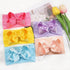 Yxiang 20PCS Baby Girl Bows Headbands, 4" Infant Bows Headbands Super Elastics Nylon Hairbands Cute Handmade Ribbon Bows for Babies Newborn Toddle...
