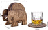 Divit Coasters Wooden for Drinks, Eco-Friendly, Absorbent, Antique Look Handcrafted Coasters (Elephant)...