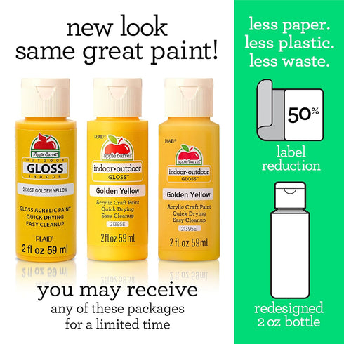 Apple Barrel Gloss Acrylic Craft Paint, 2 oz, Sky Haze...