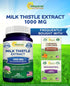aSquared Nutrition Milk Thistle Supplement 1000mg-200 Capsules,Max Strength 4X Concentrated Extract 4:1 Milk Thistle Seed Powder Herb Pills, 1000 ...