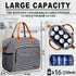 TuErCao Lunch Bag Women Insulated Lunch Box for Work Leakproof Soft Cooler for Picnic Travel Road Trips, Loncheras para Mujer Adult, Stripes...