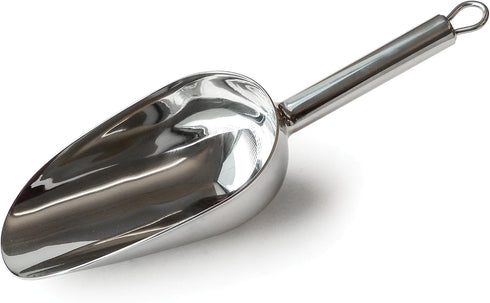 RSVP International Endurance Stainless Steel Measuring Scoop Collection, 1-Cup...