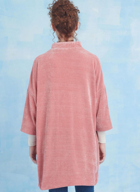 Simplicity Misses' Scarf and Relaxed Fit Coat Sewing Pattern Packet by Elaine Heigl, Design Code S9853, Sizes XS-S-M-L-XL, Multicolor...