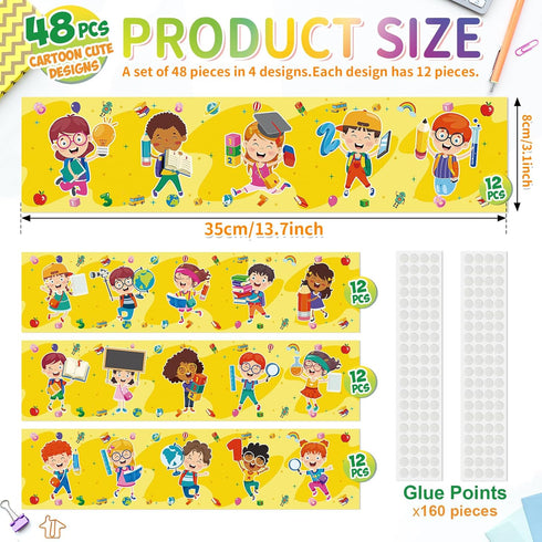 Diversity Classroom Bulletin Board Borders Decorations,All are Welcome Student Classroom Bulletin Border Trims for School Preschool Classroom Boar...