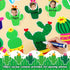96pcs Cactus Bulletin Board Set Classroom Decorations Green Plants DIY Photo Craft Cutouts You Can’t Touch This Sharp Bunch Of Leaders Cutout for ...