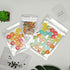 100 Pack Resealable Mylar Bags- 4 x 6 Inch Flat Zip lock Bags Food Storage Packaging Pouch Clear Silver Aluminum Foil Bags...