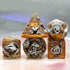 UDIXI 7 die DND Dice Set - Polyhedral D&D Dice for Role Playing Games, RPG Dice Set for Dungeons and Dragons MTG Pathfinder (Cow Head)...