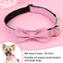 Cute Dog Collar with Bow for Small Medium Large Dogs, Bling Medium Dog Bow Tie Collar with Durable Metal Buckle, Easy Adjustable for Dogs Walking ...