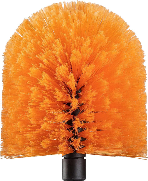 Cobweb Duster Head Brush // Big and Puffy Spider Web Brush for Outdoor & Indoor Web Cleaning // Twist-On Corner Duster Fits Standard Acme Threaded...