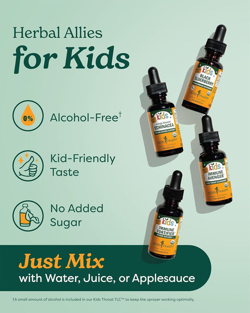 Herb Pharm Kids Certified-Organic Alcohol-Free Echinacea Glycerite Liquid Extract, 1 Ounce...