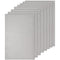 Nourished Essentials Refrigerator Liners - Set of 8 Non-Slip Fridge Liner Easy to Clean and Reusable - Moisture-Absorbing Refrigerator Mats to Kee...