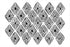 Hand Drawn Diamond Ikat Pattern Stencil by StudioR12 - Select Size - USA MADE - DIY Boho Wall Decor | Reusable Mixed Media Template for Painting |...