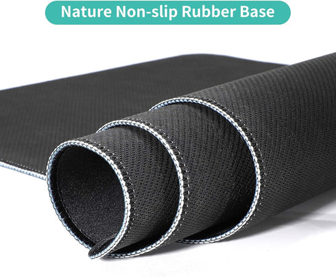 Dynippy Thin Extended Gaming Mouse Pad ?31.5 * 11.8 * 0.08 inch? with Stitched Edges Large, Long XXL Keyboard and Mouse pad Desk Mat for Gaming Of...