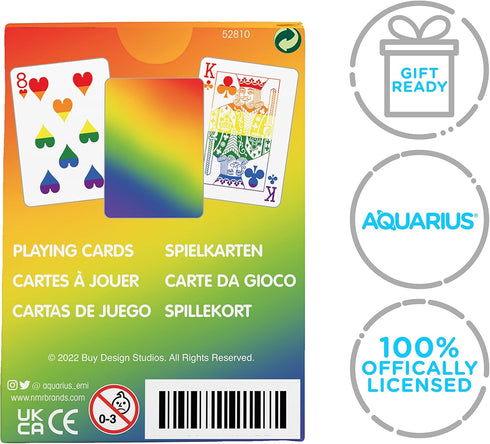 AQUARIUS - Show Your Pride Playing Cards...