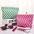 4pcs Lager Checkered Makeup Bag Cosmetic Bag for Women, Y2k Accessories Aesthetic Plaid Makeup Bag for Women, Large Capacity Pencil Case Makeup Br...