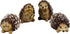 Gerson Woodland Pinecone Hedgehog Figurines - Set of 4...