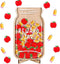 Back to School Wooden Reward Jar Apple Pencil Wooden Cutouts Positive Incentive Behavior Chart with Wooden Base Management Tools for Student Teach...