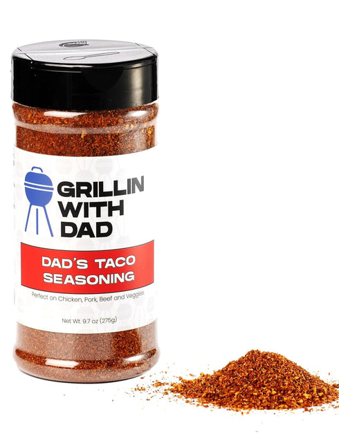 Grillin With Dad Taco Seasoning - Great Tasting Taco & Fajita Seasonings - Great Balance of Flavor - Best Taco Seasoning for Grilling & Smoking...