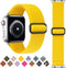 Stretchy Solo Loop Strap Compatible with Apple Watch Band 38mm 40mm 41mm 42mm 44mm 45mm 46mm 49mm,Soft Nylon Elastic Strap Wristband for iWatch se...