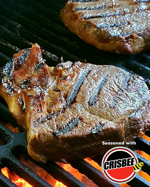 Crisbee Cream Iron® Cast Iron and Carbon Steel Seasoning - Blackstone Griddle Seasoning - Family Made in USA - 6 oz....
