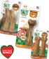Nylabone Healthy Edibles Natural Dog Chews Long Lasting Ham, Bacon, & Venison Flavor Treats for Dogs, Medium (5 Count)...