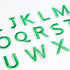 72 PCS Iron on Letters Numbers Patches, Embroidered Patches Letters A-Z Numbers 0-9 Applique for Clothes, Dress, Hat, Jeans, DIY Accessories, Gree...