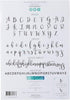Concord & 9th - Perfectly Penned Stamp Set- 134 Clear Stamps on 6" x8" Sheet of Letters, Numbers and Symbols for Cardmaking- Birthday Card - Mothe...