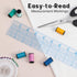 See-Thru Accurate Positioning and Marking Sewing Clear Ruler 2 x 18 inch...