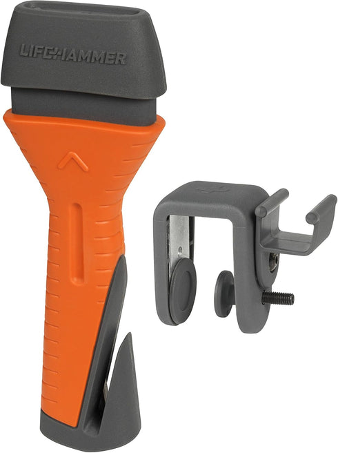 Lifehammer Safety Hammer Evolution - Automatic Emergency Escape and Rescue Hammer With Seatbelt Cutter...