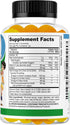 Genius IQ Kids Brain Supplements for Memory and Focus Omega 3-6-9, EPA DHA Gummy Vitamins, Brain Booster Calm Gummies,Supports Concentration, Clar...