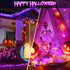 echosari Smart String Lights 100 LED 33Ft RGB Built in Chip Fairy Lights with Remote & App Control, 16 Million Color Changing Christmas Trees Ligh...